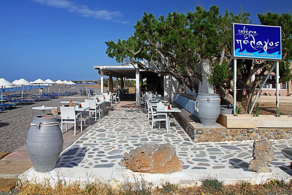 Coriva Beach Hotel & Bungalows Koutsounari Restaurante foto