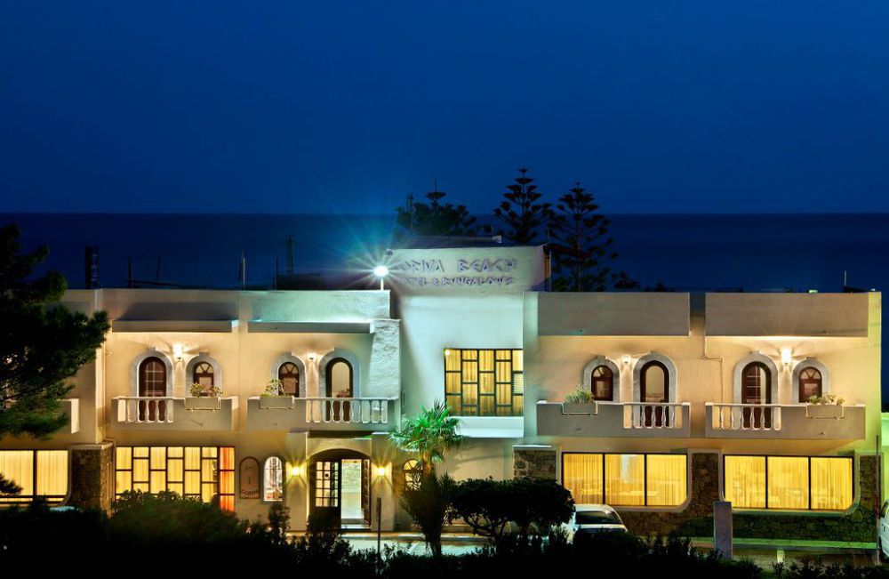 Coriva Beach Hotel & Bungalows Koutsounari Exterior foto