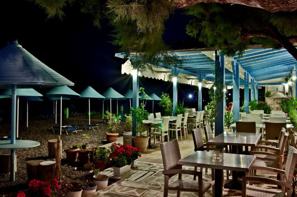 Coriva Beach Hotel & Bungalows Koutsounari Restaurante foto