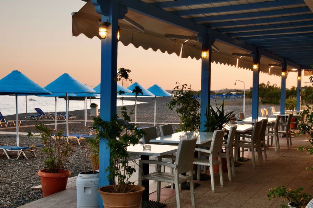 Coriva Beach Hotel & Bungalows Koutsounari Restaurante foto